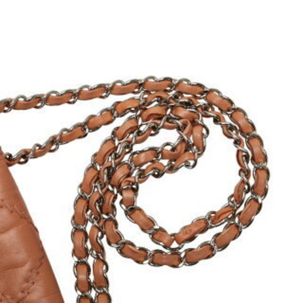 CHANEL Ultra Stitch Chain Shoulder Bag Semi Shoulder Beige - Picture 6 of 10